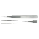Lindstrom 120mm Stainless Steel Rounded ESD Safe Tweezer TL SM 108-SA
