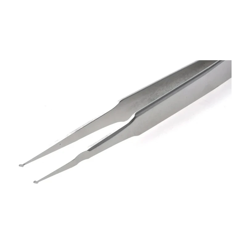 Lindstrom 120mm Stainless Steel Rounded ESD Safe Tweezer TL SM 108-SA