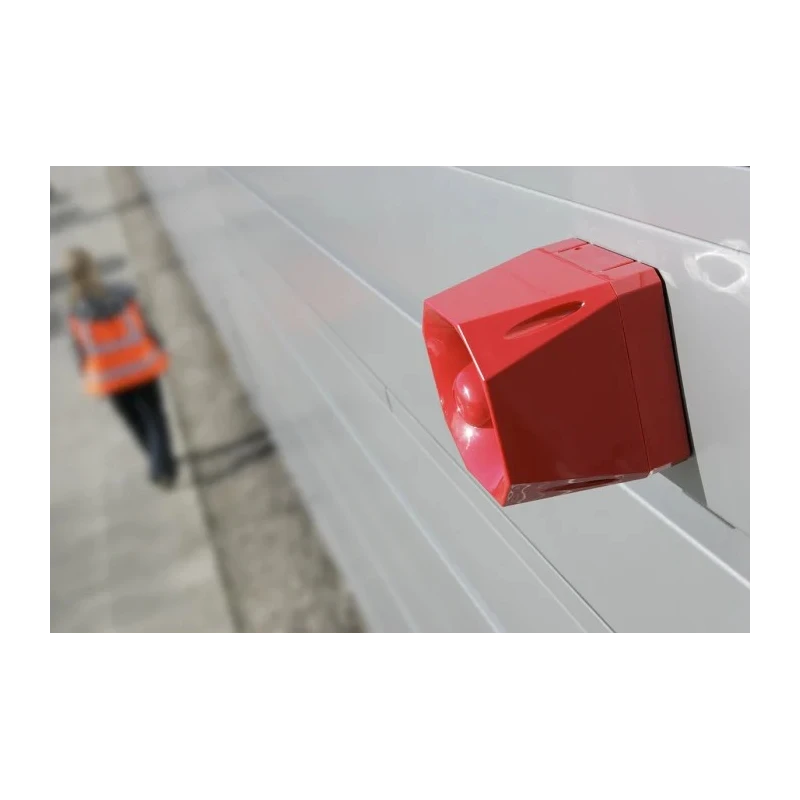 Eaton Asserta Maxi Series Electronic Sounder Surface Mount Red ABS Housing IP66 AC 230V AC 42-Tone 120dB 