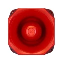 Eaton Asserta Maxi Series Electronic Sounder Surface Mount Red ABS Housing IP66 AC 230V AC 42-Tone 120dB 