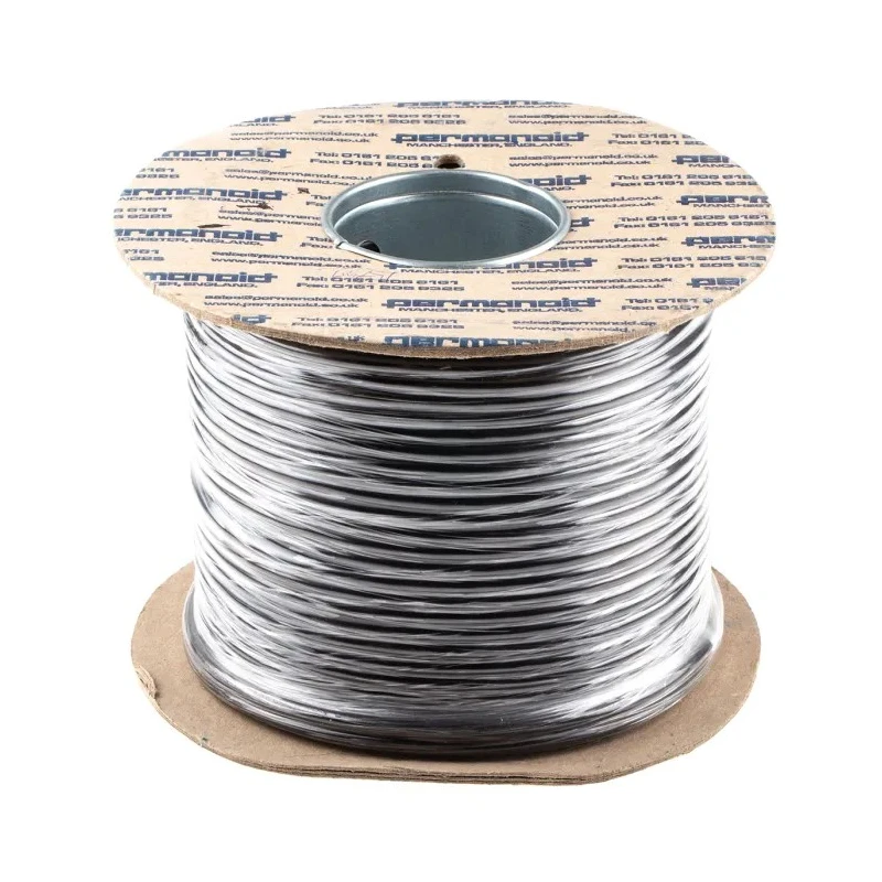 RS PRO 3 Core Power Cable Black 0.75mm² 300V 70°C Polyvinyl Chloride Jacket 100m 491-891