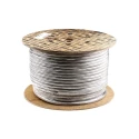 RS PRO 3 Core Power Cable 2.5mm² White PVC Sheath 500V 70°C 100 m 491-948