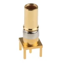 RS PRO Straight Coaxial Male Gold Copper Alloy Backplane Connector Contact 477-7271