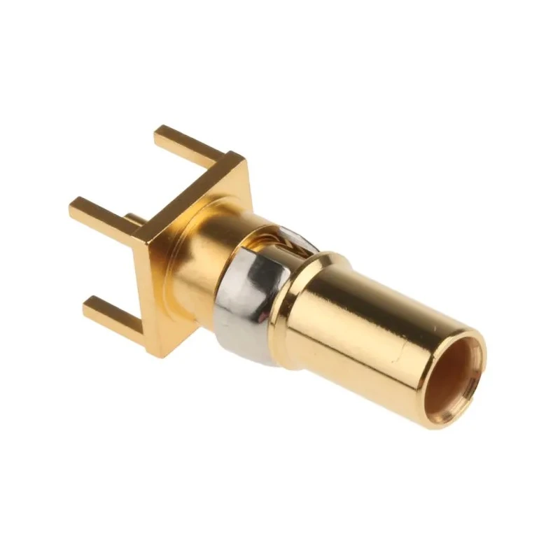 RS PRO Straight Coaxial Male Gold Copper Alloy Backplane Connector Contact 477-7271