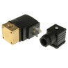 Burkert Brass Body Solenoid Valve 2 Port Normally Closed 230V AC 1/8 in G 3mm Orifice 126190