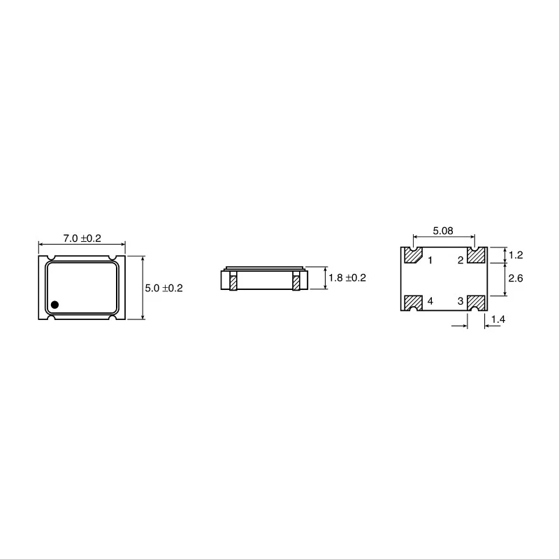 IQD 24MHz XO Oscillator ±50 ppm TTL HCMOS 4-Pin Surface Mount LFSPXO019082