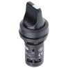 ABB Short Handle Black Selector Switch Heads SPST 22 mm Cutout Diameter 2 Positions 1SFA619201R1026 C2SS2-10B-20