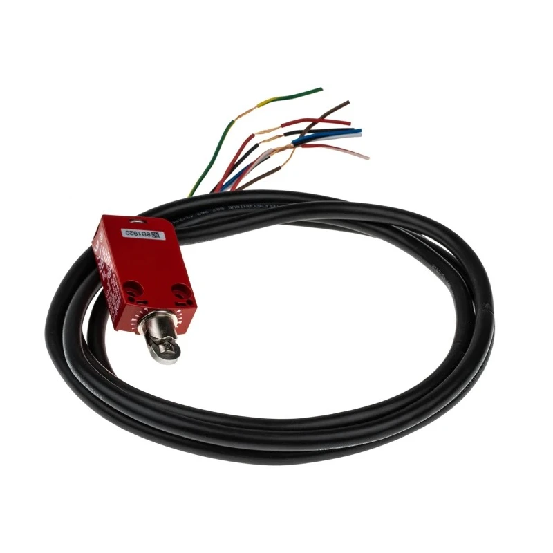 Telemecanique Sensors XCSM Series Roller Plunger Safety Limit Switch, 1 NO/2 NC, IP66 IP67 IP68 Metal Housing 240V XCSM3902L2