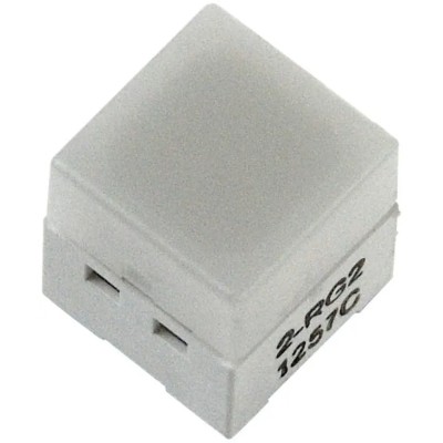 Omron Illuminated White Tactile Switch Cap SPST-NO 50mA 24V DC PCB Mount IP00 B3W IP00