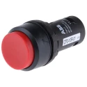 ABB Compact Series Push Button Switch Momentary Panel Mount 22 mm Cutout SPST IP69K 250V 2A 1SFA619102R1041 CP3-10R-01
