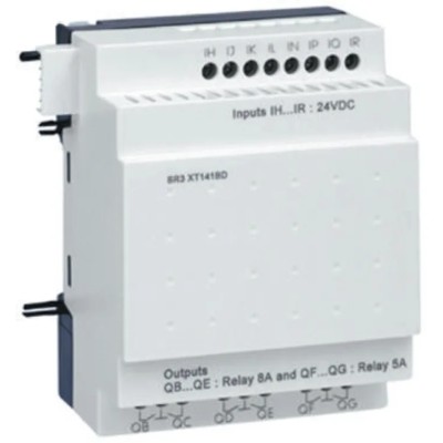 Schneider Electric Zelio Logic Series I/O Module, 6-Input, Discrete Input, 4 Outputs Relay Output SR3XT101B