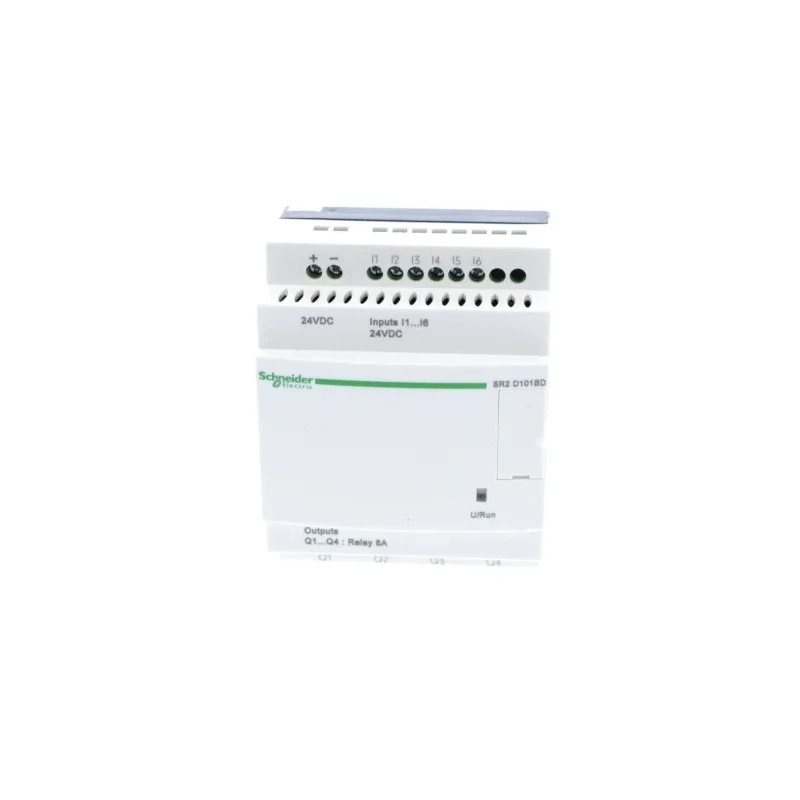 Schneider Electric Zelio Logic Series Logic Module, 6 Inputs, 4 Relay Outputs, 24V DC Supply, Ladder Logic SR2D101BD