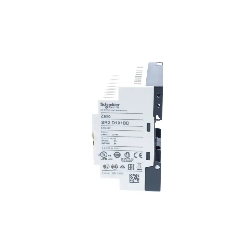 Schneider Electric Zelio Logic Series Logic Module, 6 Inputs, 4 Relay Outputs, 24V DC Supply, Ladder Logic SR2D101BD