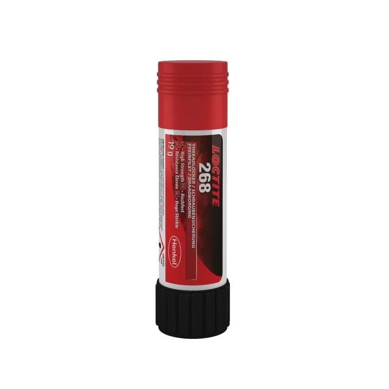 Loctite Red Threadlocking Adhesive Stick 19 g, 72 h Cure Time LOCTITE® 268