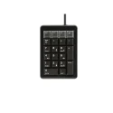 Cherry Black Wired USB Numeric Keypad, 21 Keys, Compact 36mm Low Profile G84-4700LUCUS-2
