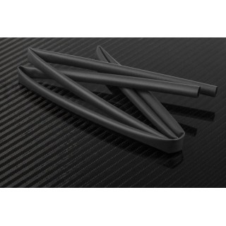 RS PRO Heat Shrink Tubing Black Polyolefin 9.5 mm Sleeve Diameter x 1.2 m Length 3:1 Shrink Ratio