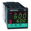 Gefran 600 Panel PID Temperature Controller 2 Input, 3 Output Relay, 240V AC On-Off F000060/ 600-R-D-R-0-1