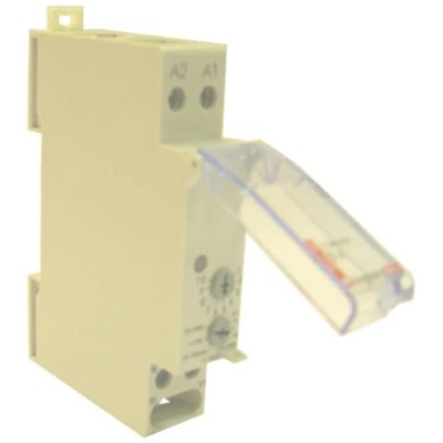 Legrand DIN Rail Timer Relay, 12 to 230 V DC, 12 V AC, 230 V AC, Power-On Delay, 0.1 s to 100 h, 8A Contact 0 047 40