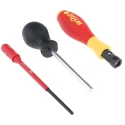 Wiha Torque VDE Interchangeable Blade Torque Screwdriver, 0.5 To 2 Nm, 3.8 mm Drive, ±6 % Accuracy 26625