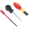Wiha Torque VDE Interchangeable Blade Torque Screwdriver, 0.5 To 2 Nm, 3.8 mm Drive, ±6 % Accuracy 26625