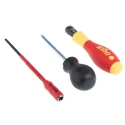 Wiha Torque VDE Interchangeable Blade Torque Screwdriver, 0.5 To 2 Nm, 3.8 mm Drive, ±6 % Accuracy 26625