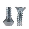 RS PRO Steel 250 Piece Pozidriv Drive Thread Forming Screw Kit with Countersunk Heads, Length 6-19mm