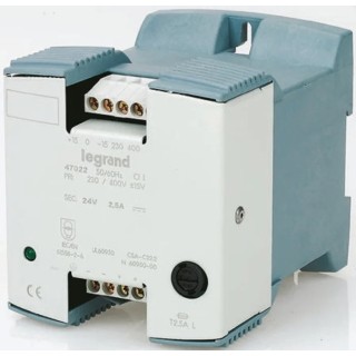 Legrand Linear DIN Rail Power Supply 400V AC Input 12V DC, 2.5 A Output DC, 30 W 0 470 02