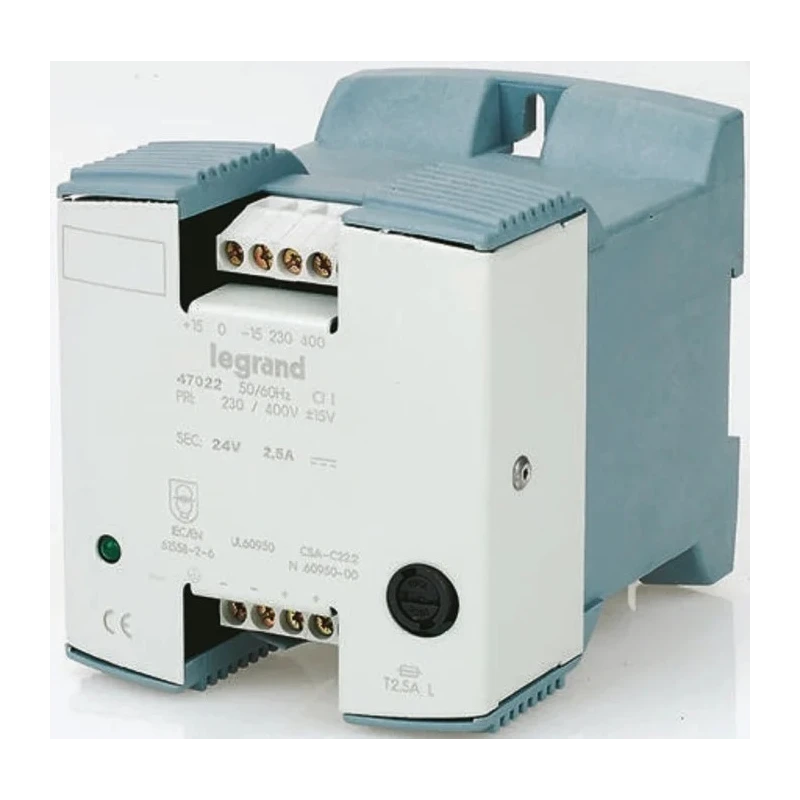 Legrand Linear DIN Rail Power Supply 400V AC Input 12V DC, 2.5 A Output DC, 30 W 0 470 02