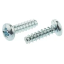 RS PRO Bright Zinc Steel Pan Head Self-Tapping Screw 6 x 13 mm 482-7461