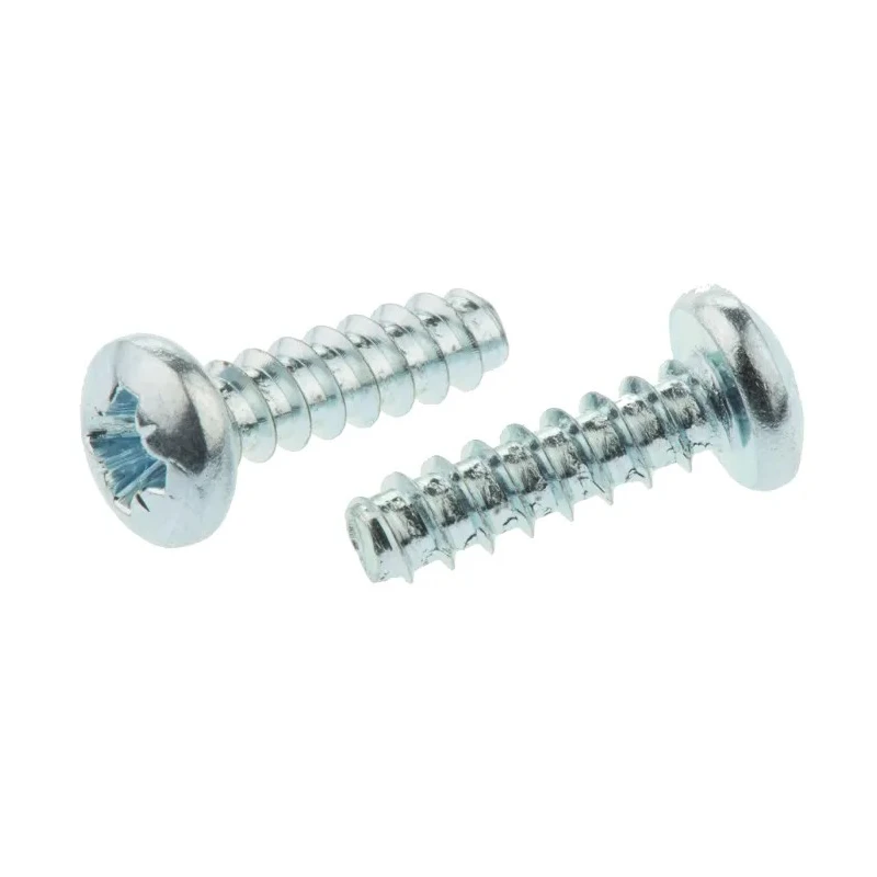 RS PRO Bright Zinc Steel Pan Head Self-Tapping Screw 6 x 13 mm 482-7461