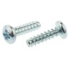 RS PRO Bright Zinc Steel Pan Head Self-Tapping Screw 6 x 13 mm 482-7461