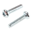 RS PRO Torx Pan Steel Machine Screw M2.5 x 12 mm Passivated Zinc Plated 482-7887