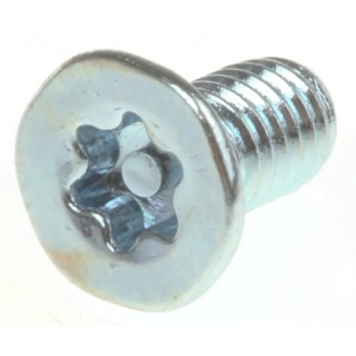 RS PRO Bright Zinc Plated Steel Countersunk Tamper Proof Security Screw M3 x 6 mm 482-8111