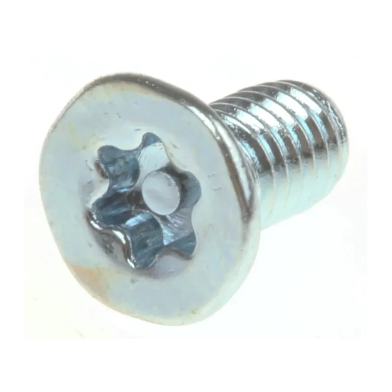 RS PRO Bright Zinc Plated Steel Countersunk Tamper Proof Security Screw M3 x 6 mm 482-8111