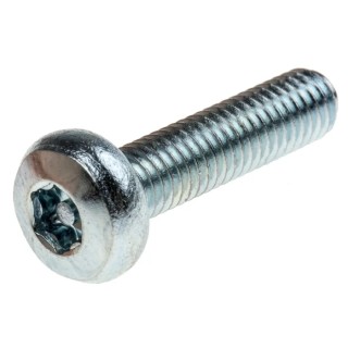 RS PRO Bright Zinc Steel Pan Tamper Proof Security Screw M5 x 20 mm 482-8363