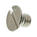 RS PRO Slot Countersunk Brass Machine Screw 6 mm M5 482-9344