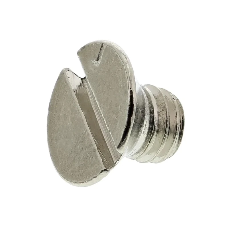 RS PRO Slot Countersunk Brass Machine Screw 6 mm M5 482-9344