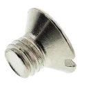 RS PRO Slot Countersunk Brass Machine Screw 6 mm M5 482-9344
