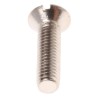 RS PRO Slot Raised Countersunk Brass Machine Screw M3 Thread 12 mm Length 482-9518