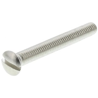 RS PRO Slot Raised Countersunk Brass Machine Screw 30 mm M3.5 482-9580