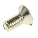 RS PRO Slot Raised (Countersunk) Brass Machine Screw M4 8mm Length Model 482-9653