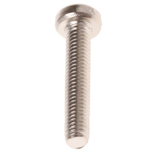 RS PRO Slot Cheese Nickel Plated Brass Machine Screw M3 Thread 16 mm Length 482-9782