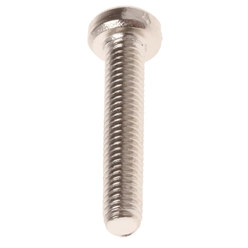 RS PRO Slot Cheese Nickel Plated Brass Machine Screw M3 Thread 16 mm Length 482-9782