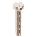 RS PRO Slot Cheese Nickel Plated Brass Machine Screw M3 Thread 16 mm Length 482-9782