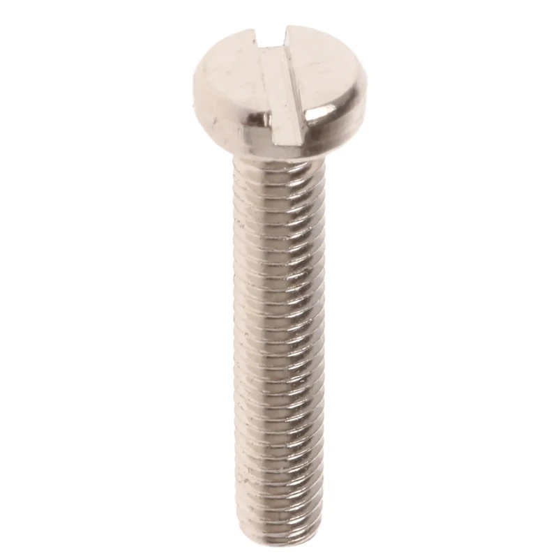RS PRO Slot Cheese Nickel Plated Brass Machine Screw M3 Thread 16 mm Length 482-9782