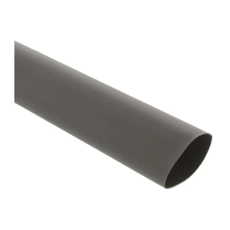 RS PRO Heat Shrink Tubing Grey 19 mm Sleeve Diameter x 1.2 m Length Polyolefin Flame Retardant 2:1 Shrink Ratio 483-4188