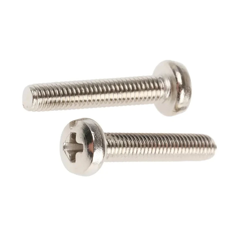 RS PRO Pozidriv Pan Brass Machine Screw 16 mm M3 483-0114