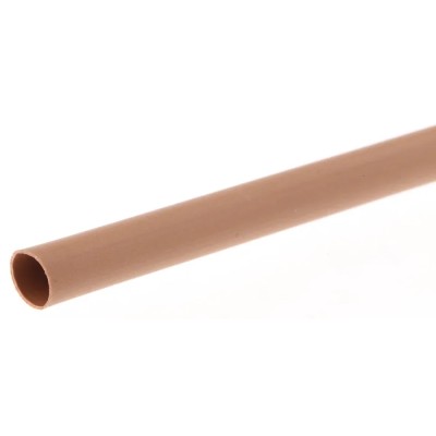 RS PRO Heat Shrink Tubing Brown 4.8 mm Sleeve Diameter 1.2 m Length 2:1 Shrink Ratio 483-4251
