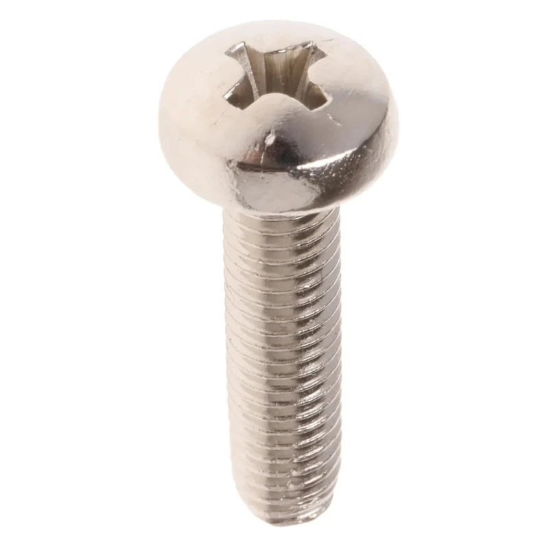 RS PRO Pozidriv Pan Brass Machine Screw 20 mm M5 483-0271