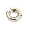 RS PRO Nickel Brass Half Hex Nut M6, Nickel Plated, DIN 439 B 483-0350
